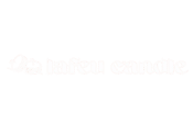 Logo Lafeu Candle dengan ilustrasi lilin macaron, mewakili hadiah lilin unik dan berbeda.